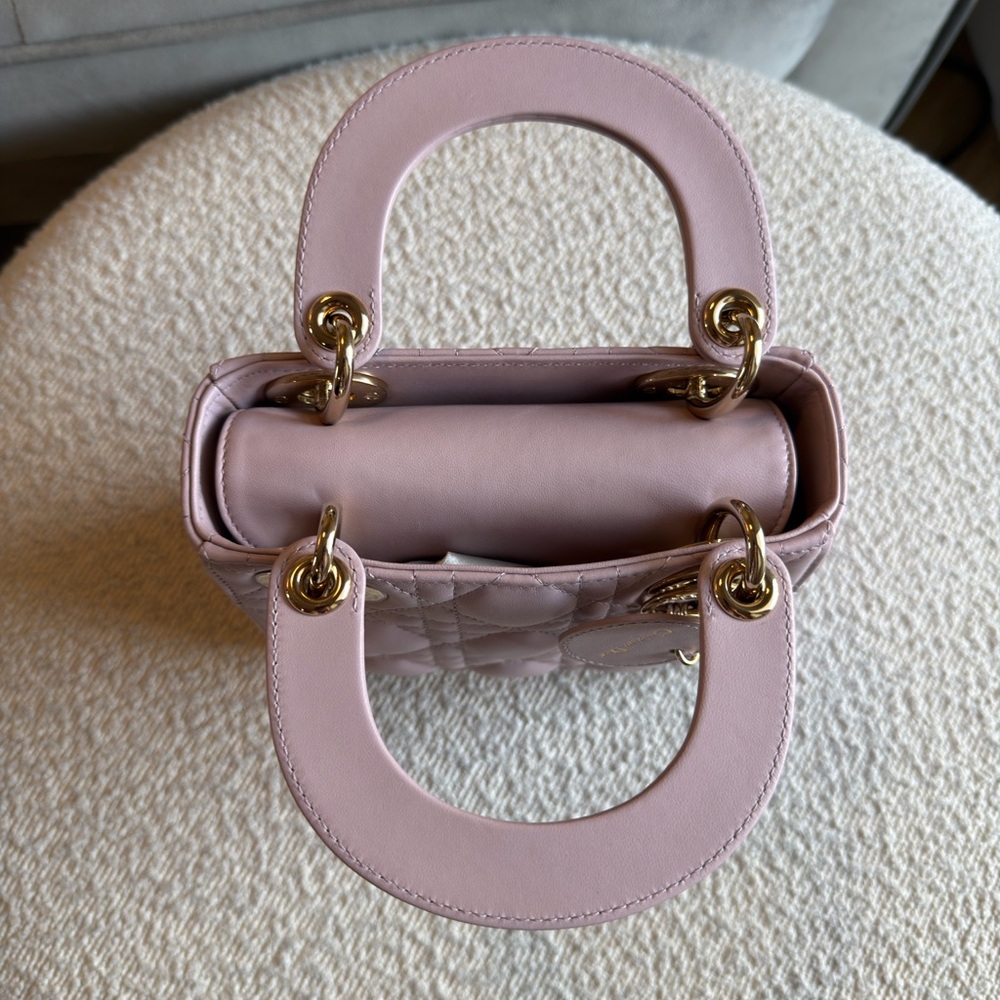 Dior: lady dior size mini - Picture 10 of 14